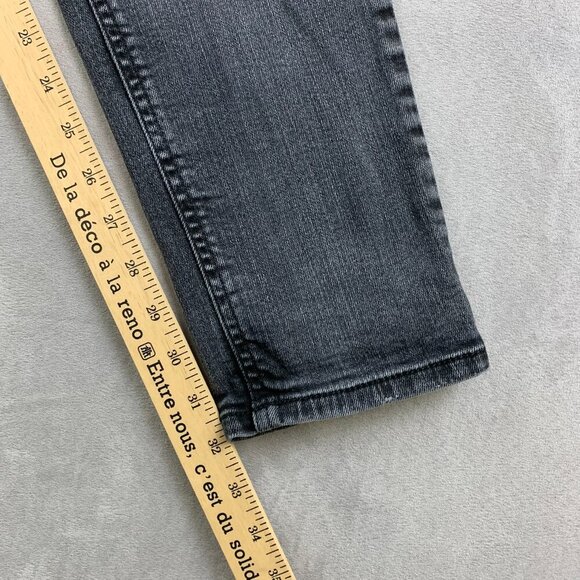 Diesel Mens Pants 32 Gray Distressed Jeans Sleenker Slim Skinny Stretch 32x32 - Picture 8 of 13